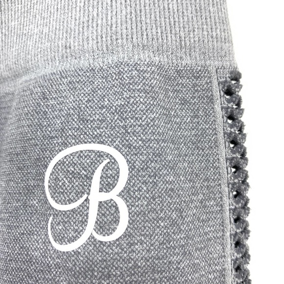 Bombshell Sportswear Women's Size XS Pro Seamless Leggings Gray - Picture 7 of 7